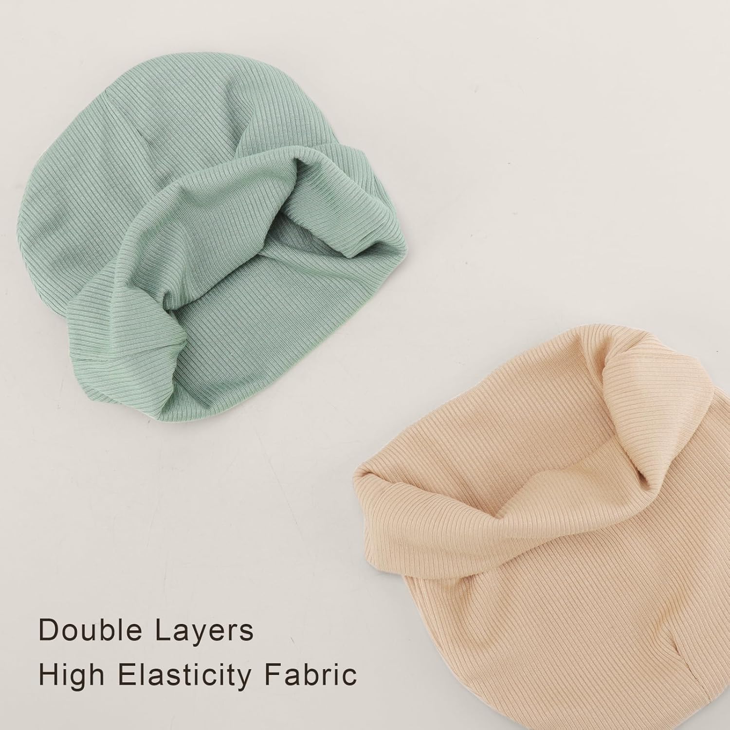 Thumbnail 5 de DRESHOW Newborn Knit Baby Hat (0–24 Months) – Soft, Stretchy Beanie for Baby Boys & Girls