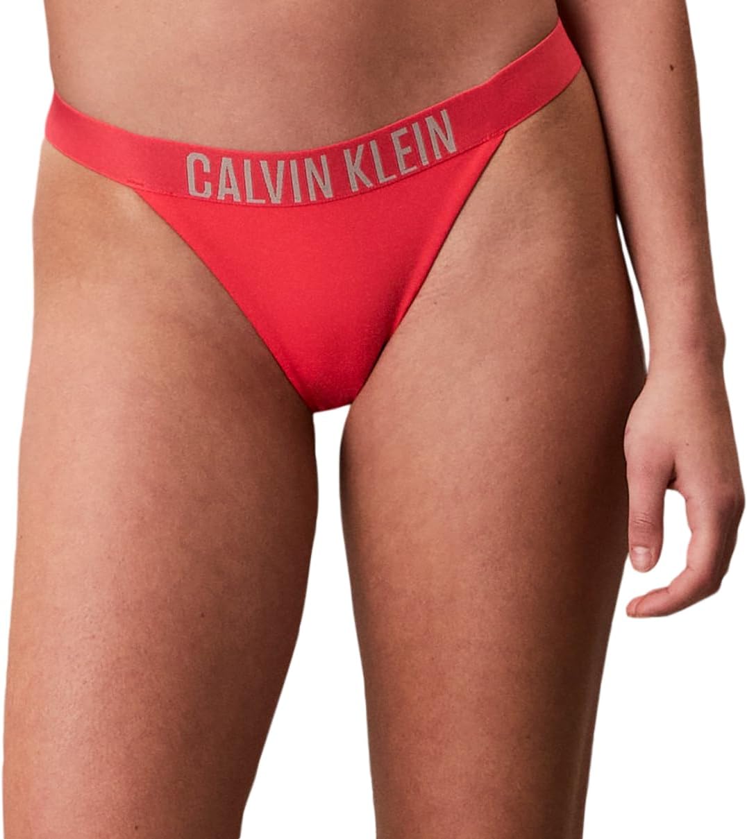 Detalle de Calvin Klein Brazilian Lv00q61218 Pantaloni da Nuoto Donna – Pacco da 1