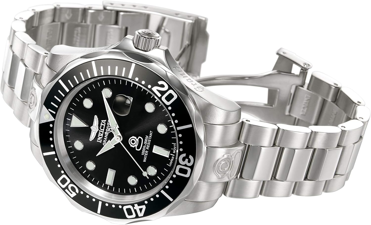 Thumbnail 6 de Invicta Pro Diver Edelstahl Herren-Automatikuhr 47 mm (Grand Diver)