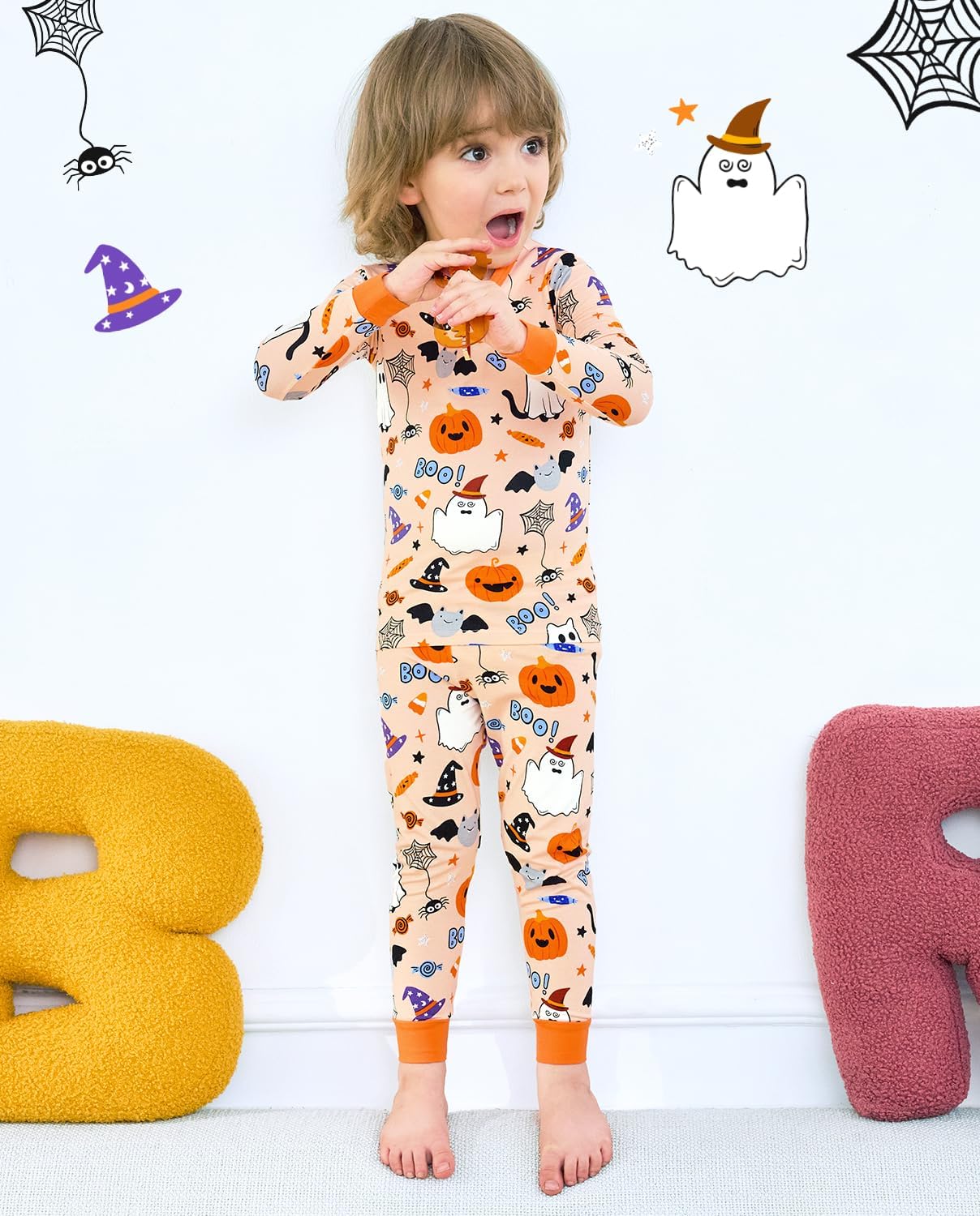 Detalle 2 de babee Reshinee Kids Pajama Set, Bamboo Viscose