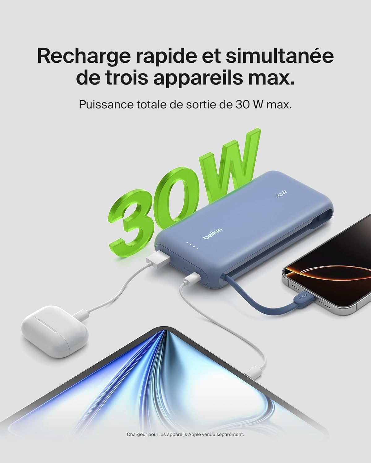 Thumbnail 2 de Belkin Batterie externe 20 000 mAh