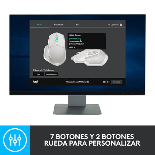 Thumbnail 9 de Logitech MX Master 2S Mouse wireless ergonomico ricaricabile