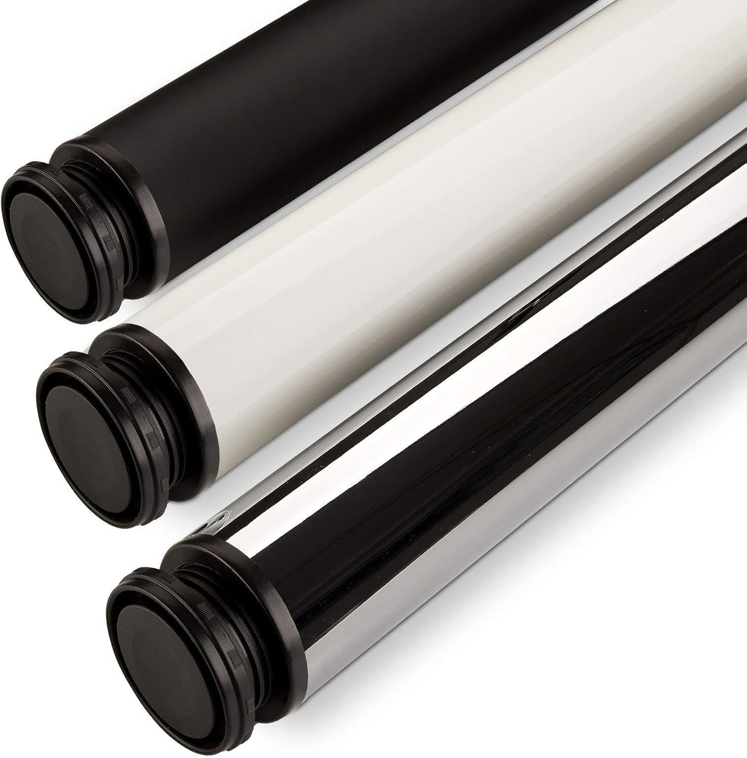 Thumbnail 5 de SOTECH – Set de 4 pieds de table, hauteur 870 mm, Ø60 mm, blanc