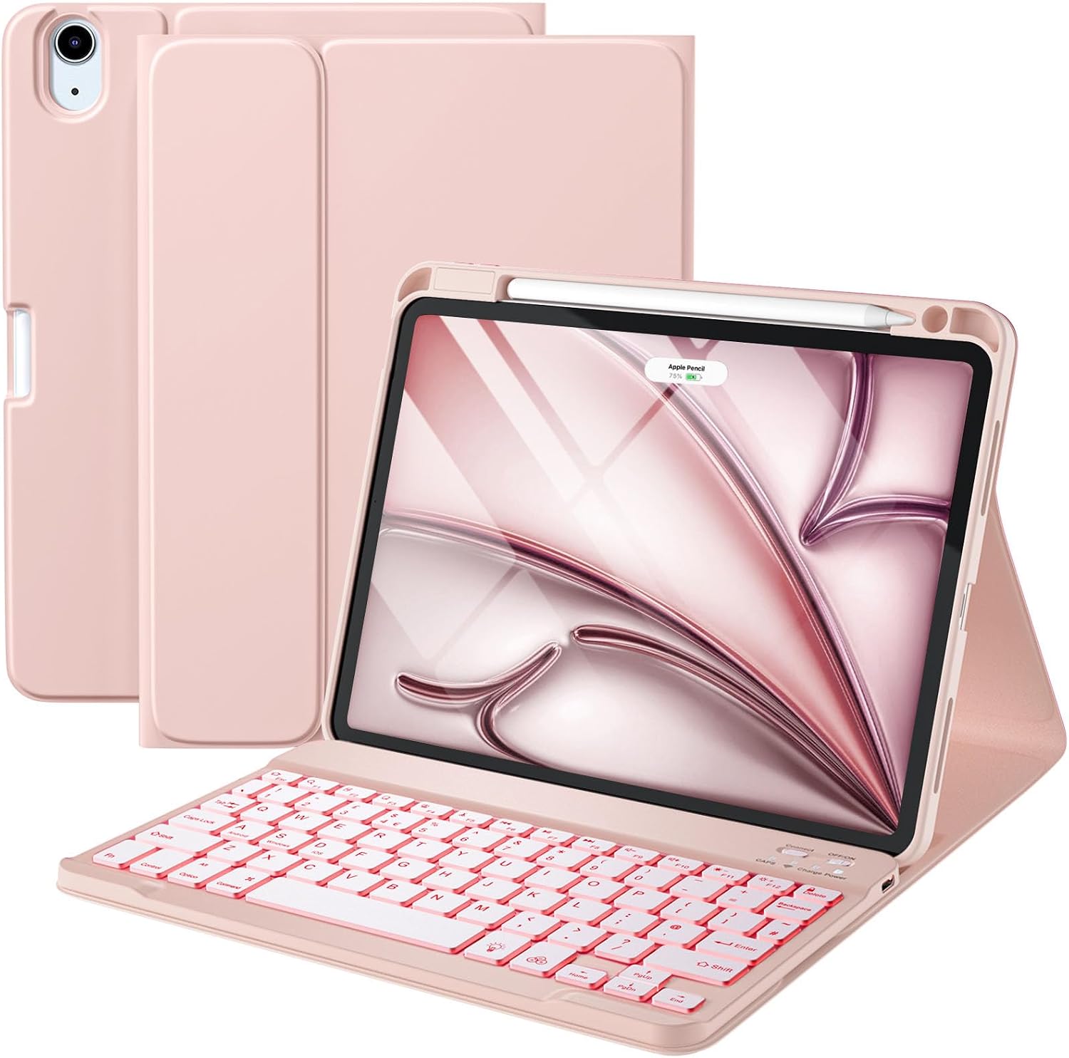Detalle de Vobafe Case with Keyboard for iPad Air 11 inch 400mAh