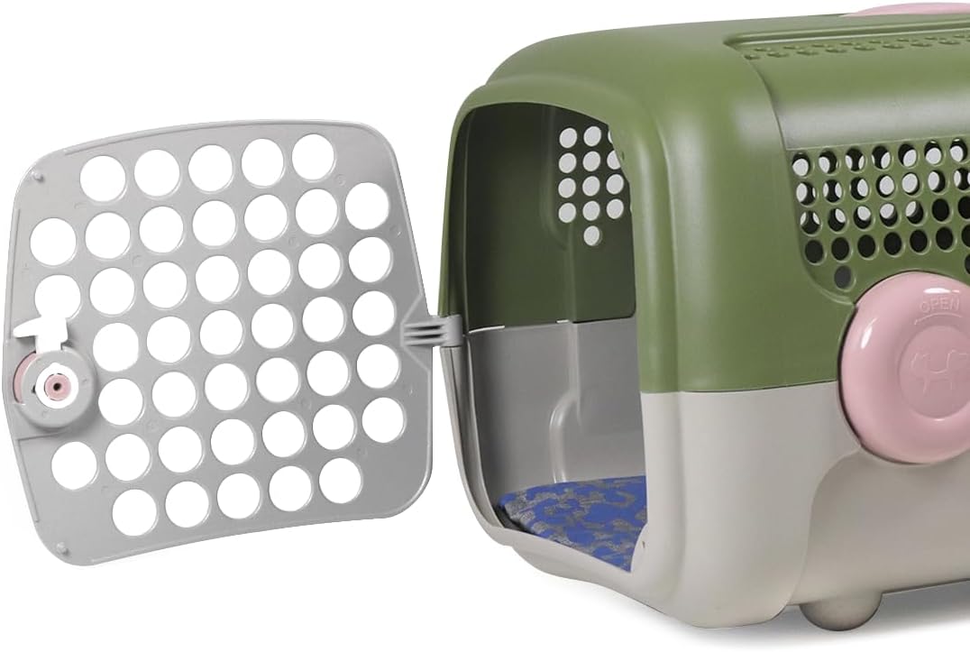 Detalle 1 de United Pets A.u.t.o. – sztywny transporter dla psa i kota z aluminiowymi drzwiami