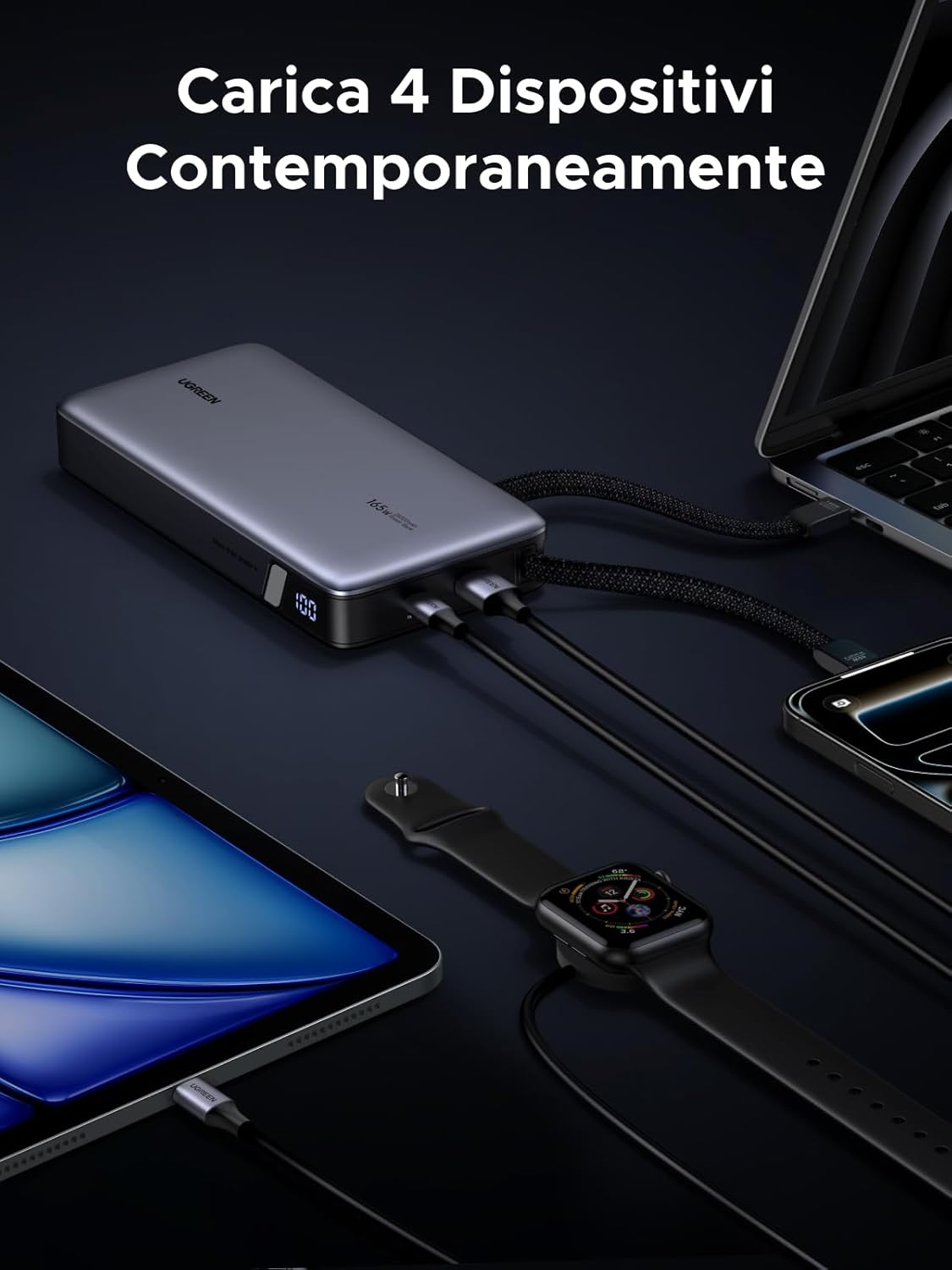 Thumbnail 4 de UGREEN Nexode 25000mAh batteria esterna 🔌
