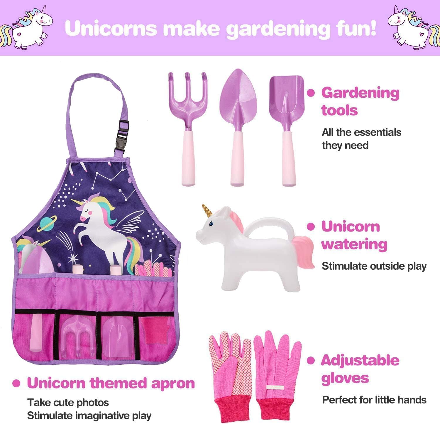 Thumbnail 1 de Cheerful Children Toys Gardening Set for Kids