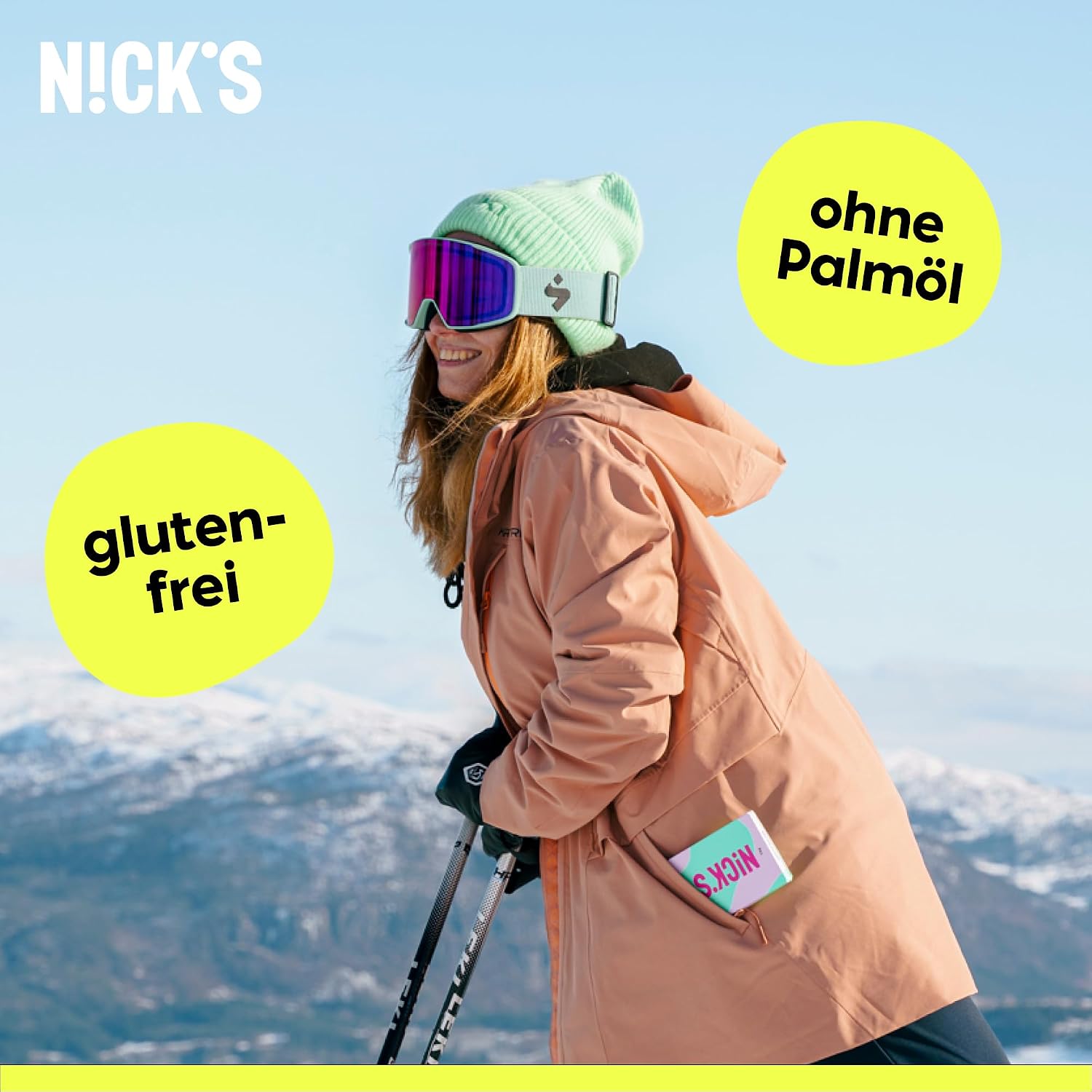Thumbnail 3 de NICKS Milchschokolade Haselnuss Crunch 3x75 g