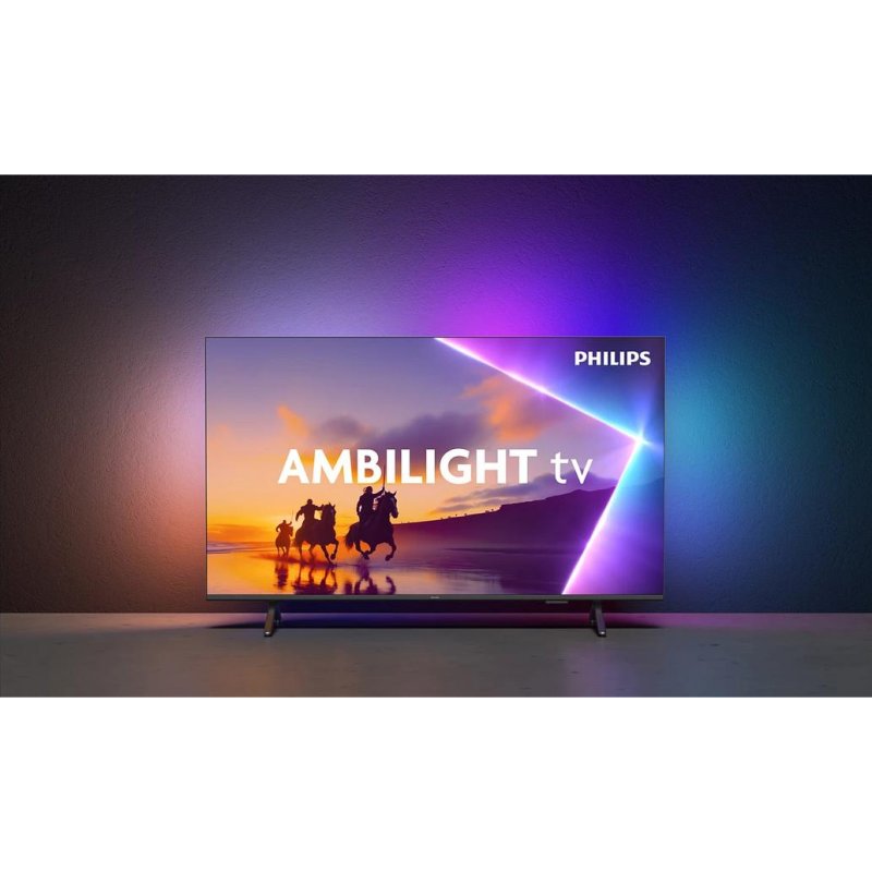 Detalle de Philips 65PUS8550/12: QLED 65” con Ambilight, HDR y Dolby Atmos para cine, gaming y streaming
