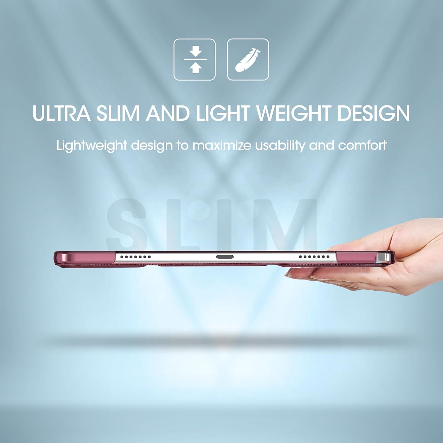 Thumbnail 4 de ProCase Smart Case for Galaxy Tab A9+ Plus 11" (2023) folio cover for SM-X210/SM-X215/SM-X216/SM-X218