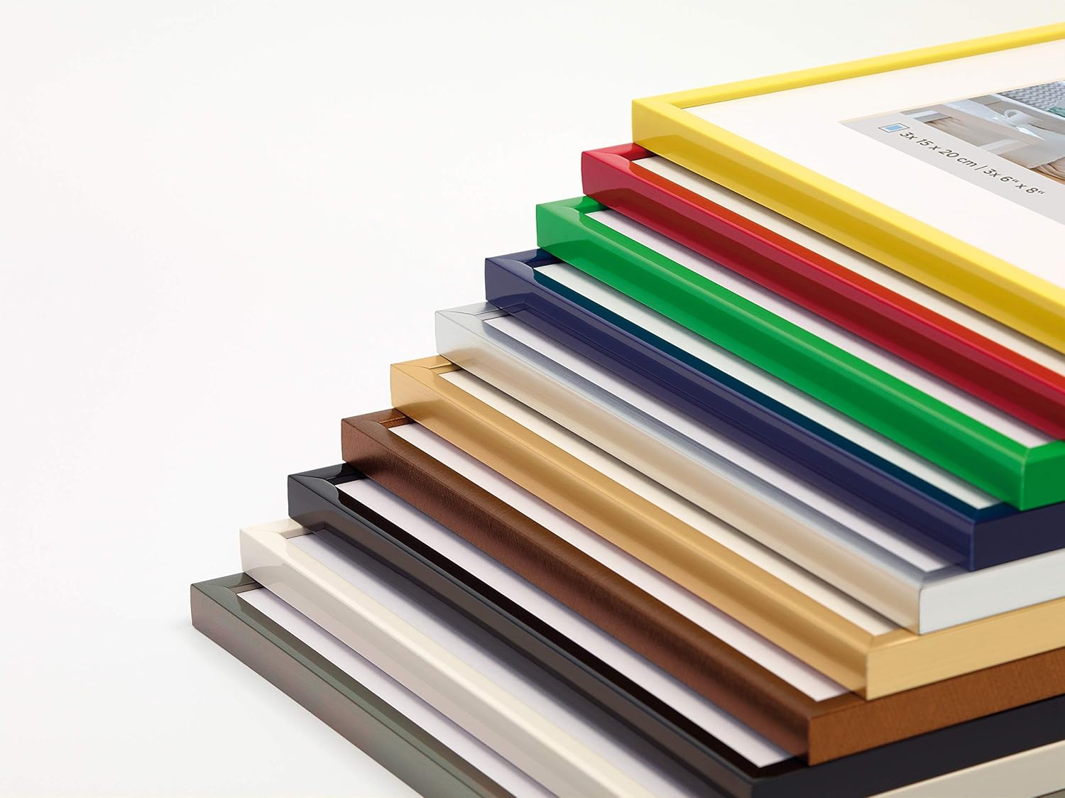 Thumbnail 3 de Walther Design Cadre photo doré 13 x 18 cm Nouveau Lifestyle en plastique