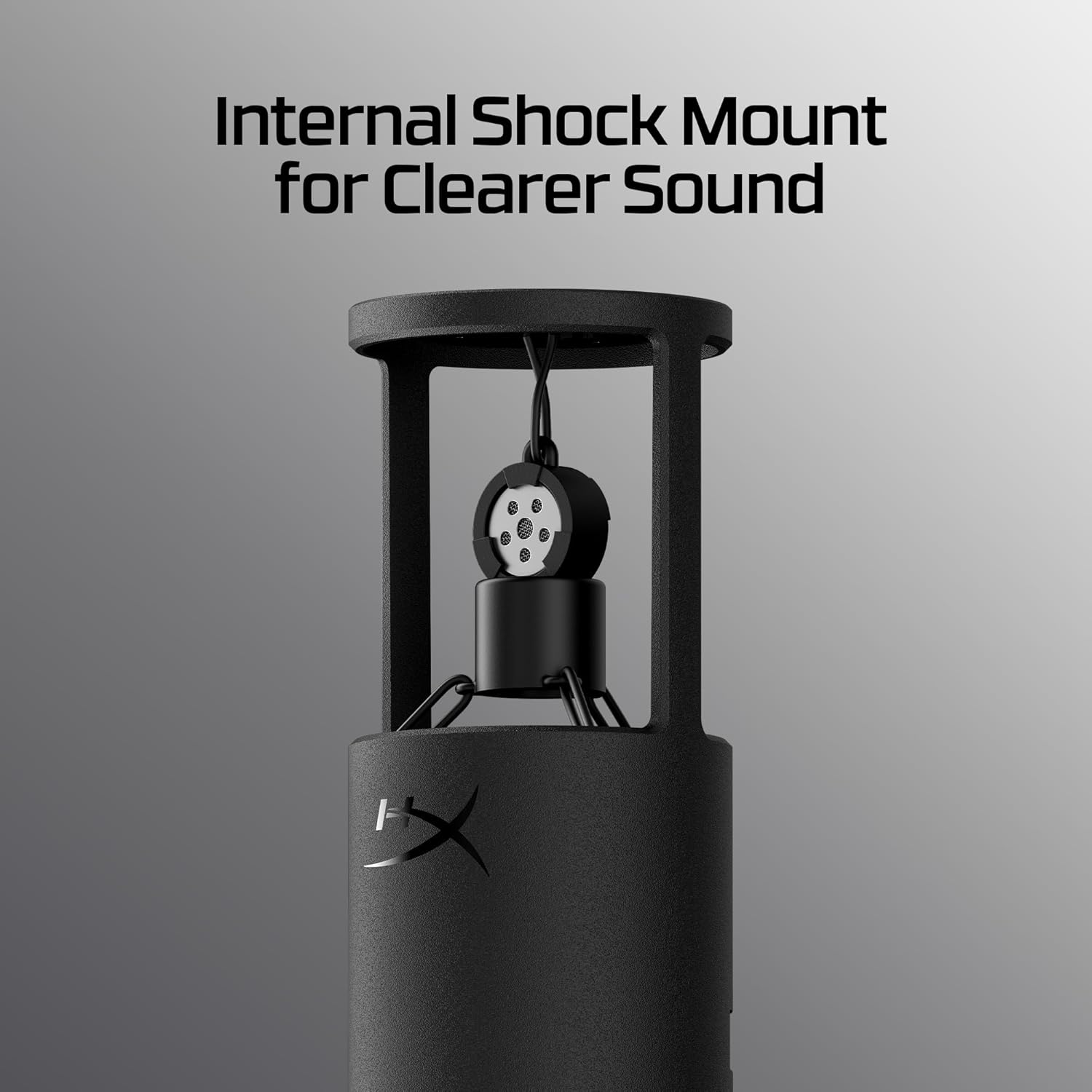 Thumbnail 2 de HyperX SoloCast 2: Compact USB Condenser Microphone for PC