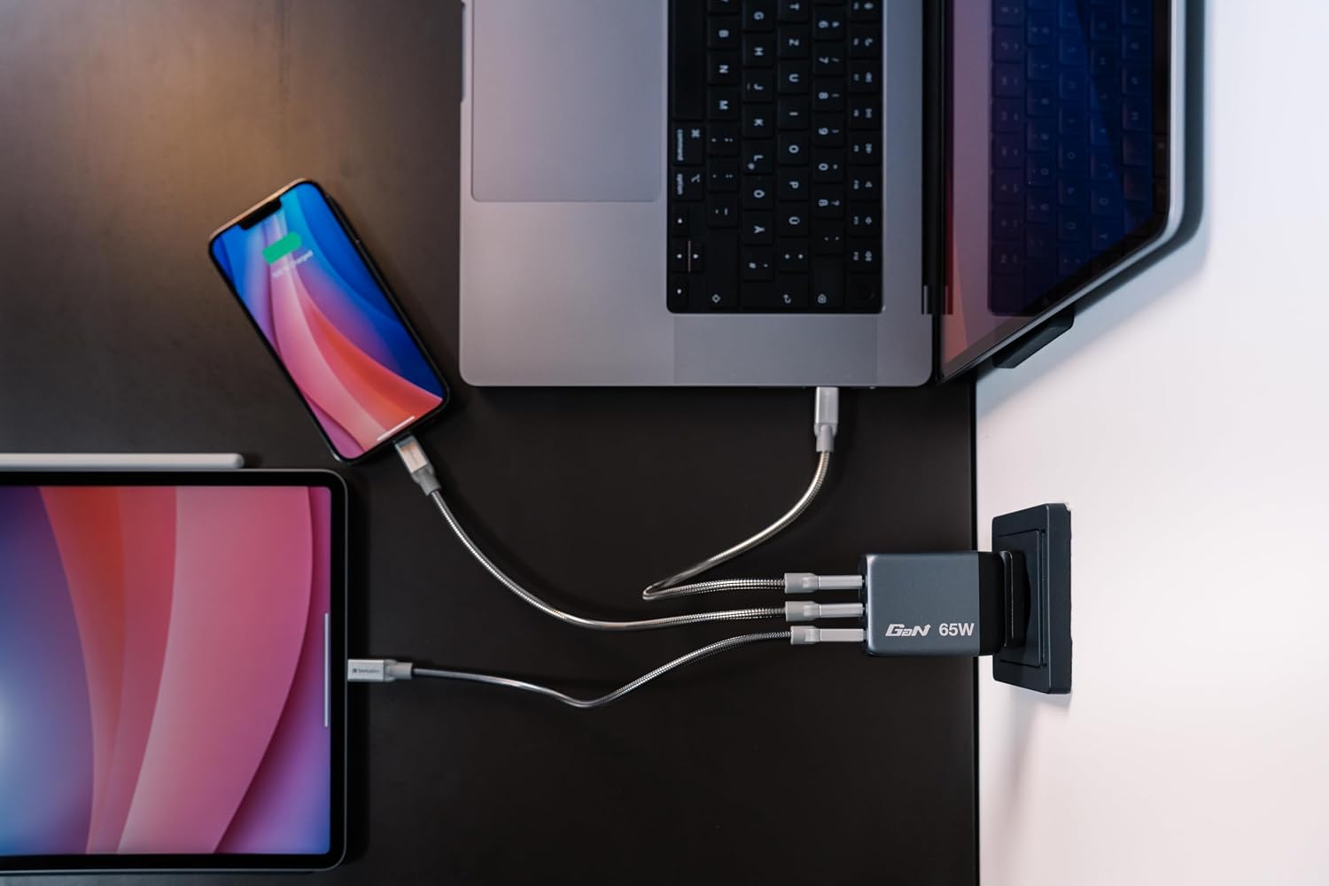 Thumbnail 3 de Verbatim GaN Charger 65 W 3 Ports