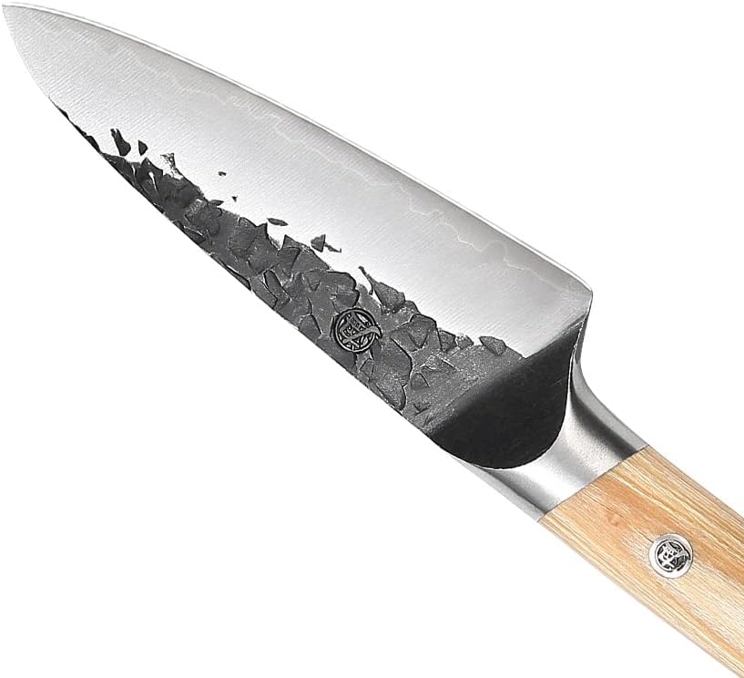 Thumbnail 6 de MITSUMOTO SAKARI シェフナイフ Petty Knife, 4.5-Inch SKD-11 Steel