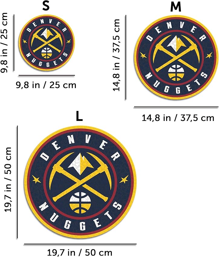 Thumbnail 4 de Iconic Puzzles Denver Nuggets puzzle 270 piezas