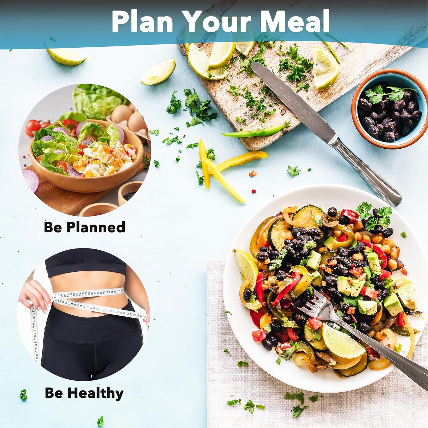 Thumbnail 4 de Neatsure Acrylic Magnetic Meal Planner 12 x 9 in