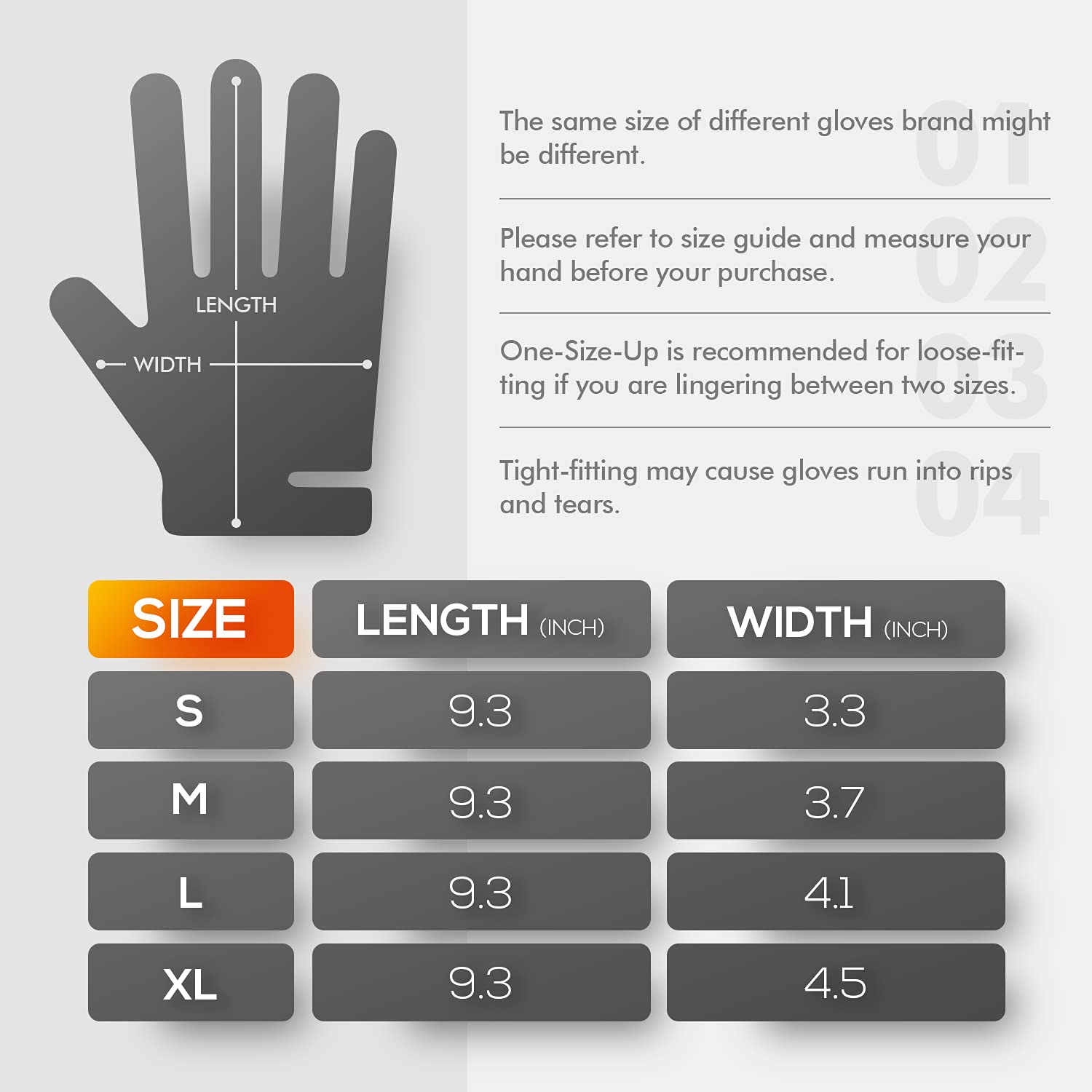 Detalle de OKIAAS Black Latex-Free Vinyl Gloves (Medium) – 50 Count Box, for food handling, household and lab work