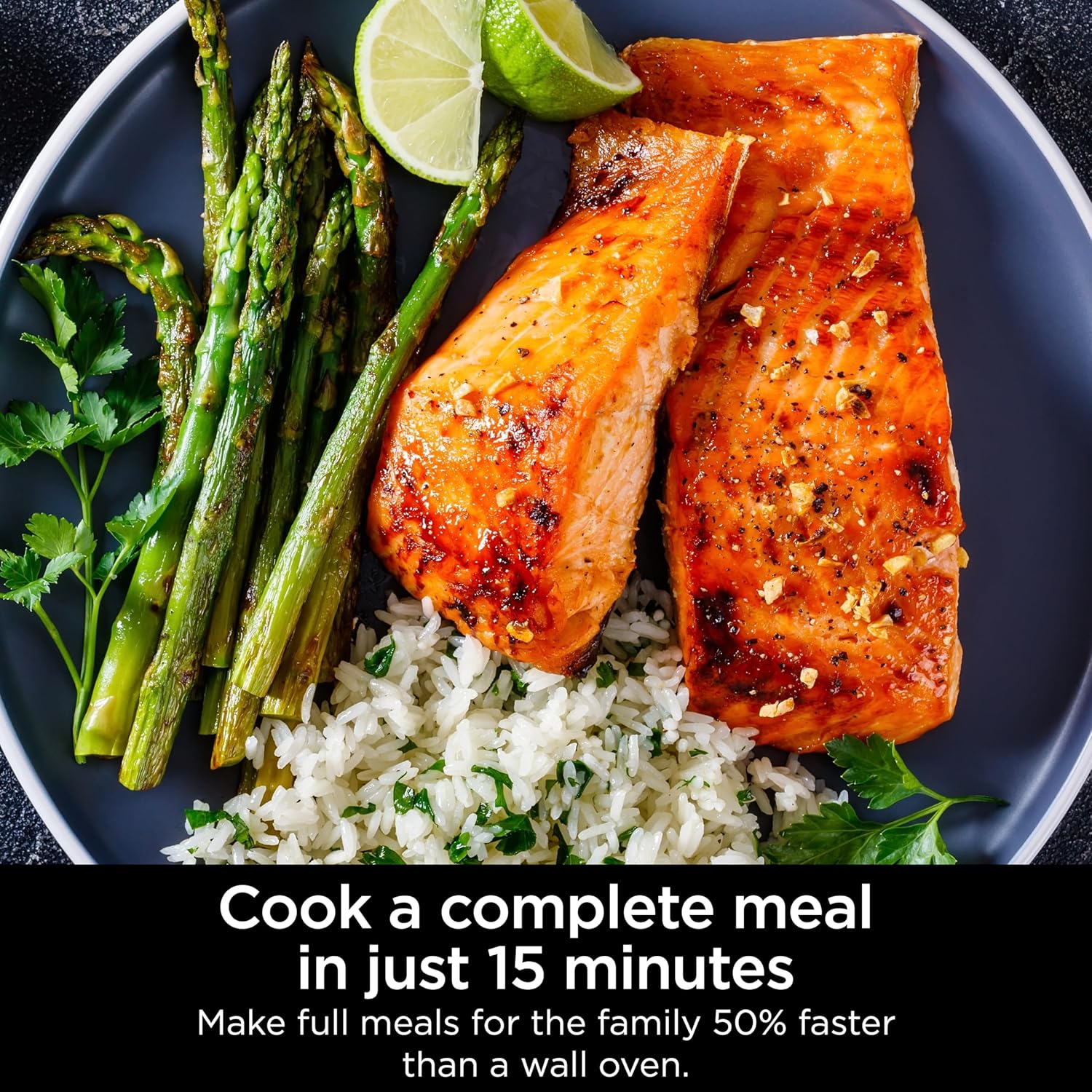 Detalle de Ninja Combi All-in-One Multicooker, Oven, & Air Fryer (SFP701): 14-in-1 Powerhouse for Complete Meals in 15 Minutes