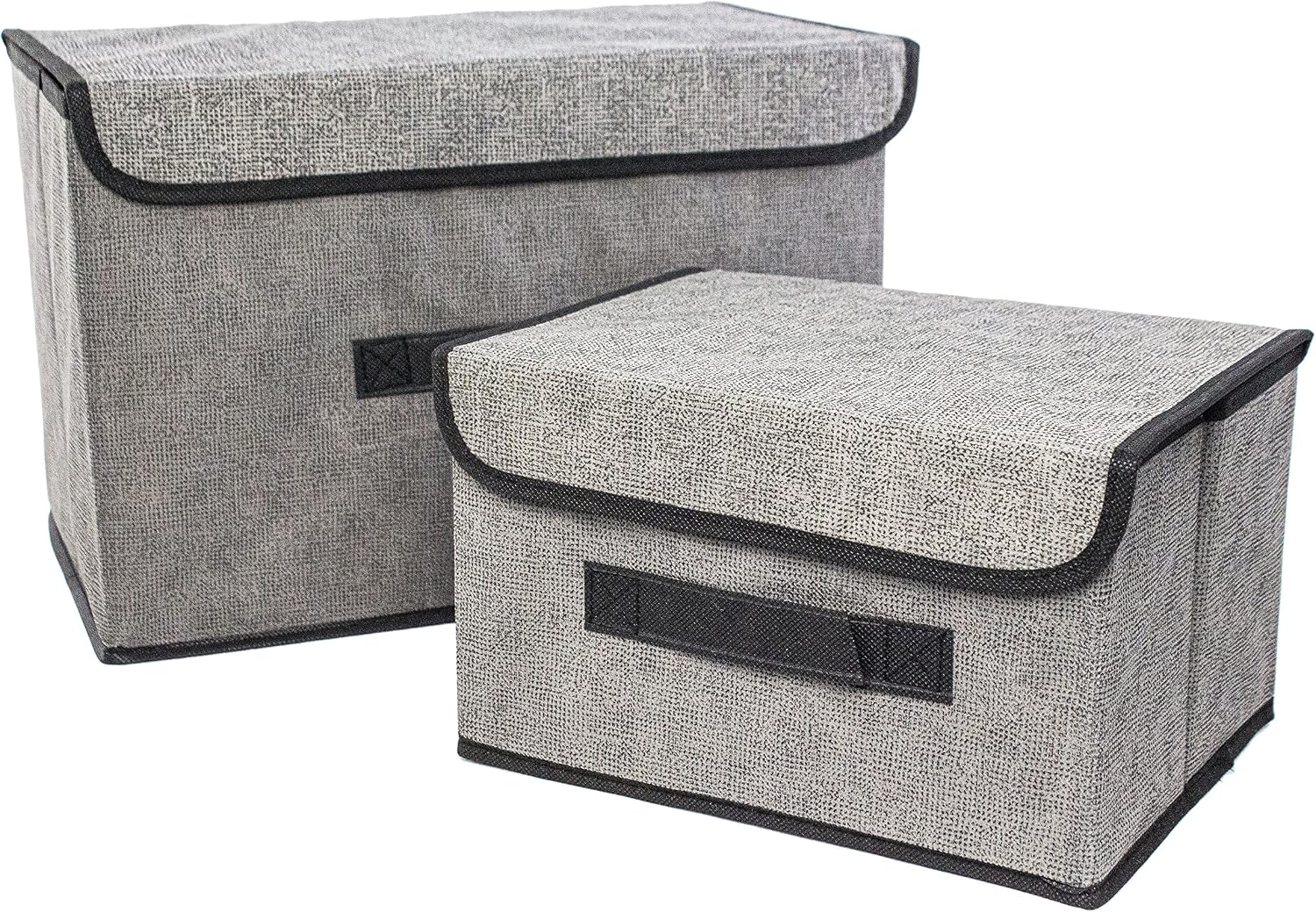 Detalle de Clay Roberts Storage Baskets Pack of 2, Grey