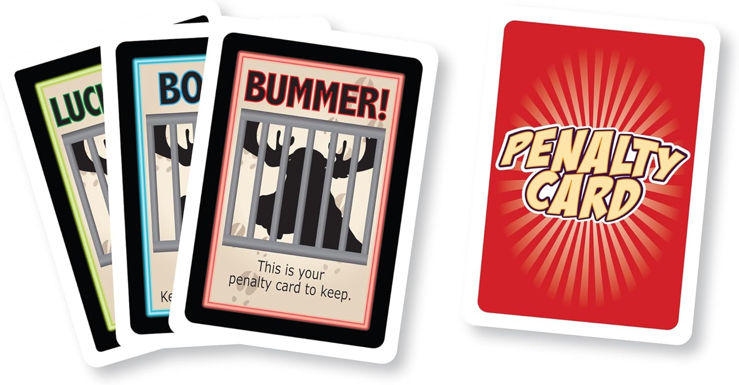 Detalle 1 de Moose Master “Laugh Until You Cry Fun” Card Game (3–10 Players, 110 Cards)