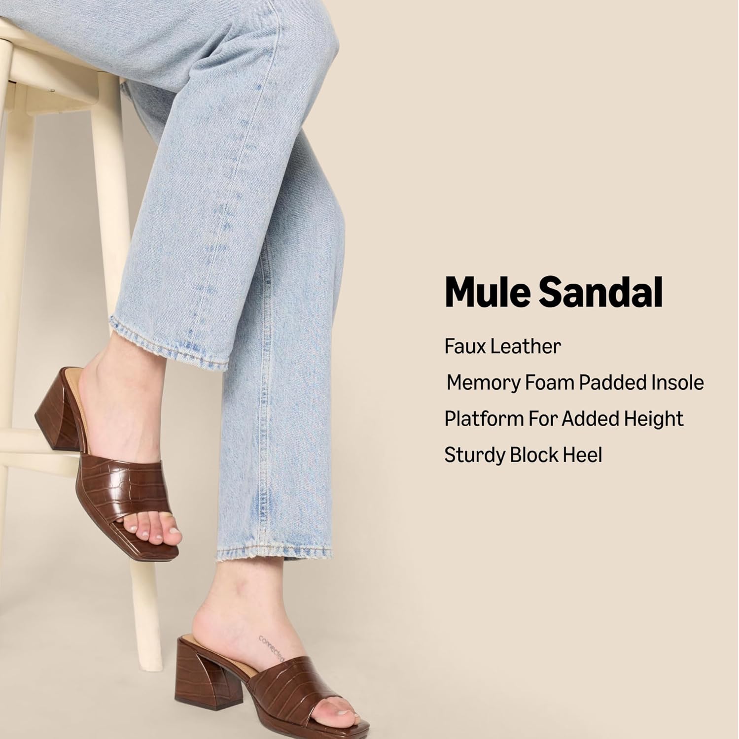 Thumbnail 5 de Amazon Essentials Women's Platform Mule Sandals