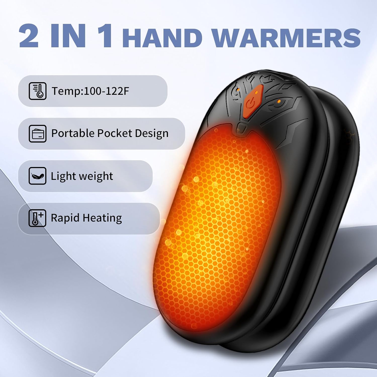 Detalle 2 de Rechargeable Hand Warmers 2-Pack