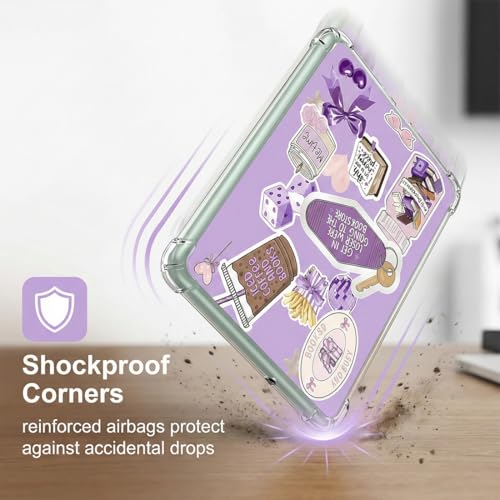 Detalle de LEPGUYO Étui Kindle 7 Pouces – Silicone Transparent Anti-Rayures pour 12e Génération et Paperwhite 6