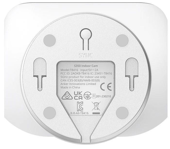 Detalle 2 de eufy Indoor Cam S350 4K 3er-Pack