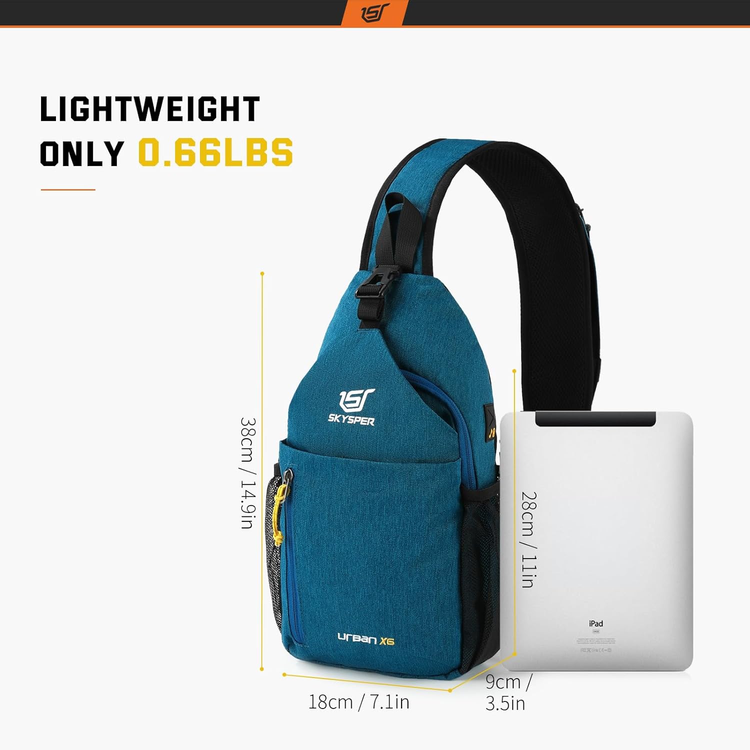 Thumbnail 4 de SKYSPER Sling Bag Urban ex – Leichte Schulter-/Brusttasche für Outdoor und Alltag