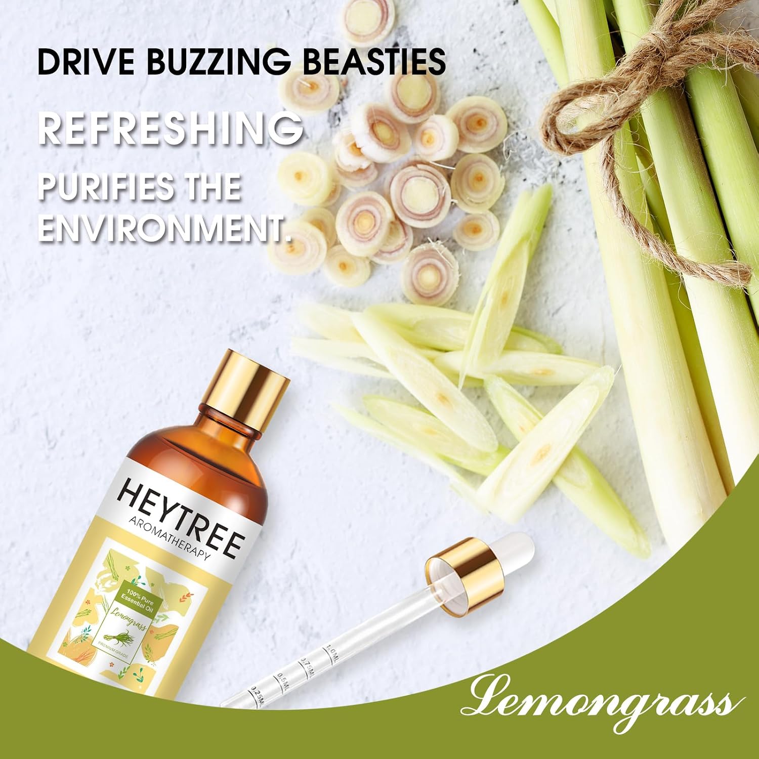 Thumbnail 1 de HEYTREE Lemongrass Essential Oil 100ml