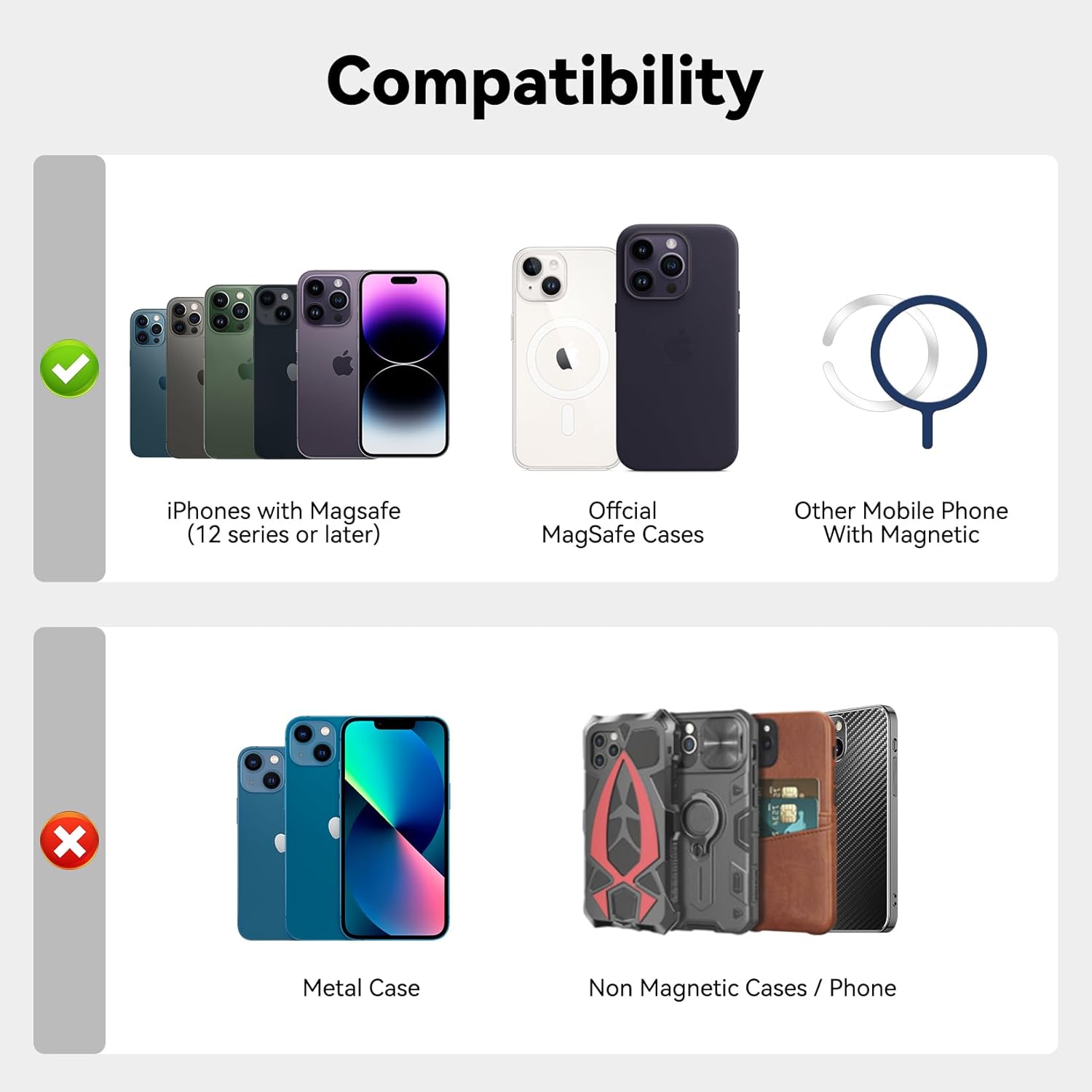 Thumbnail 3 de KRTALS Magnetic Wallet Card Holder 3800Gs