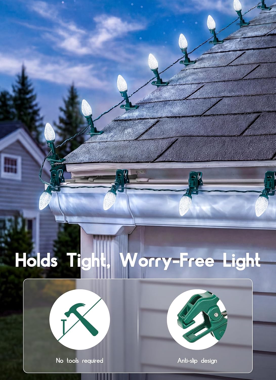 Thumbnail 4 de Brightown C9 Christmas String Lights, 68 Feet