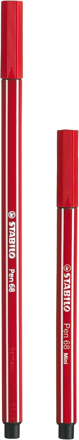 Detalle 2 de STABILO Premium-Filzstift Pen 68 Mini Animal Vibes 8er Pack – 8 Farben