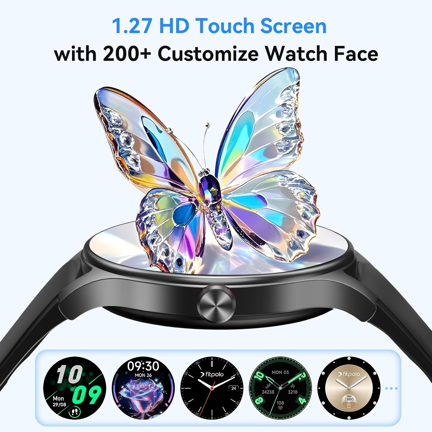 Thumbnail 1 de Fitpolo Smart Watch for Men Women
