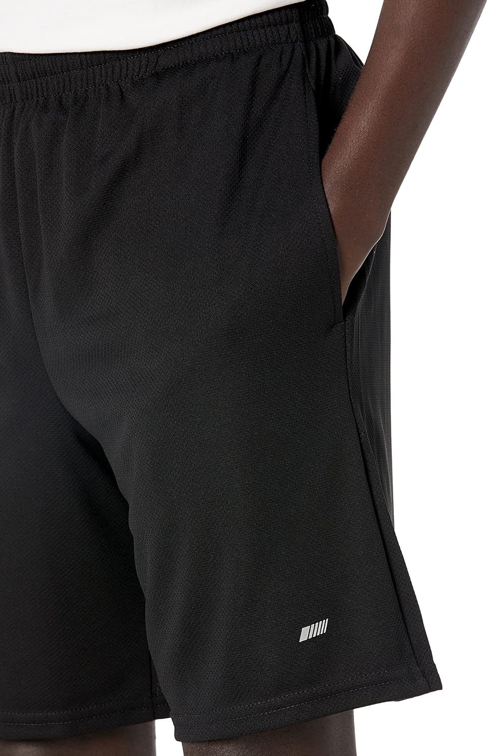 Thumbnail 2 de Amazon Essentials Men's Athletic Basketball Gym Shorts, Performance Tech Loose-Fit (Pack of 2)