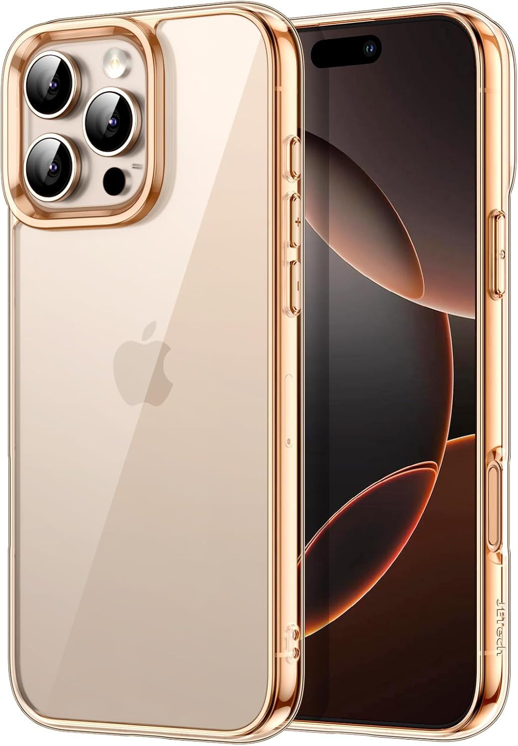 Thumbnail 6 de JETech Clear Shockproof Bumper Case for iPhone 16 6.1-inch (Non-Yellowing, Anti-Scratch)
