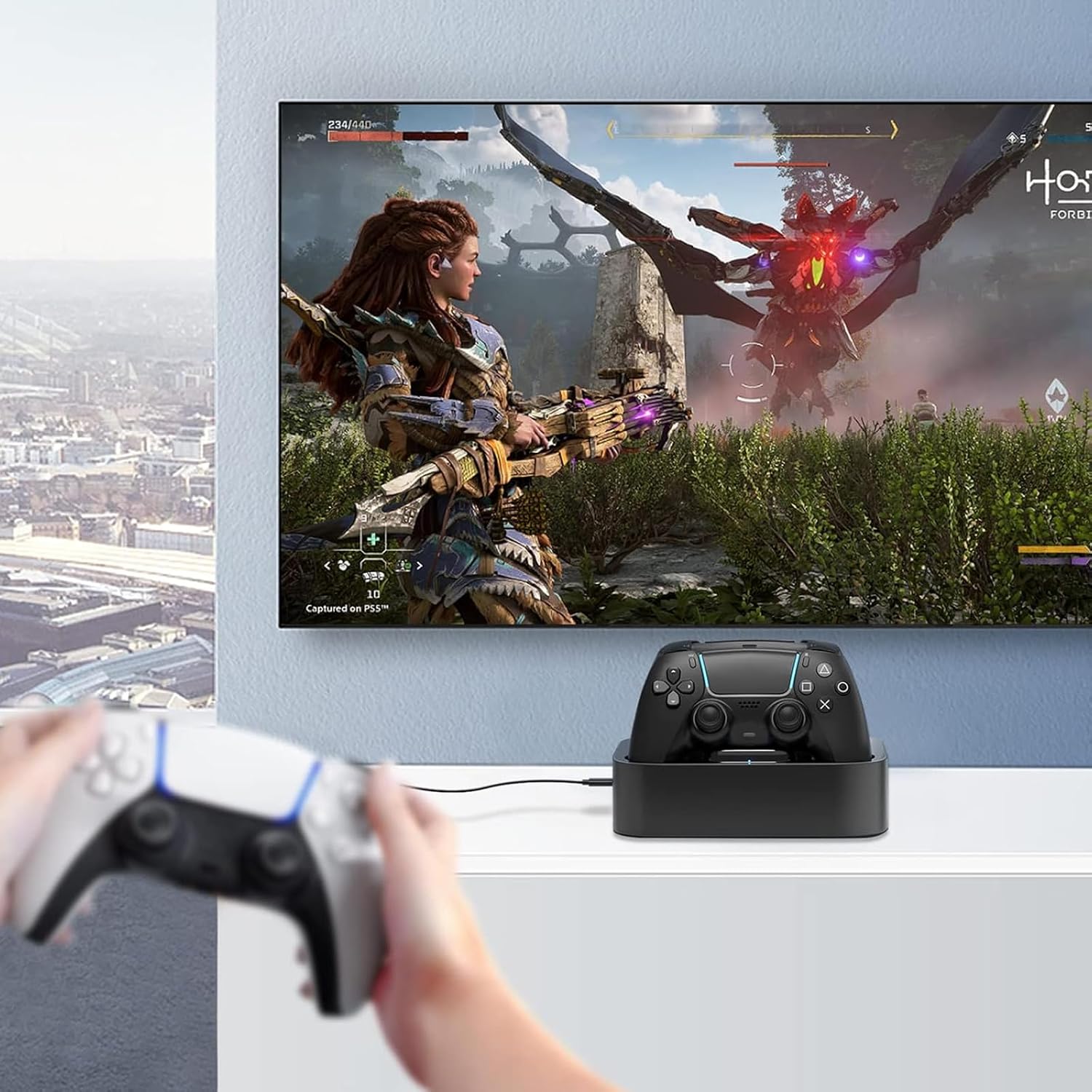 Thumbnail 6 de NEWDERY PS5 Controller Charger Station 2m