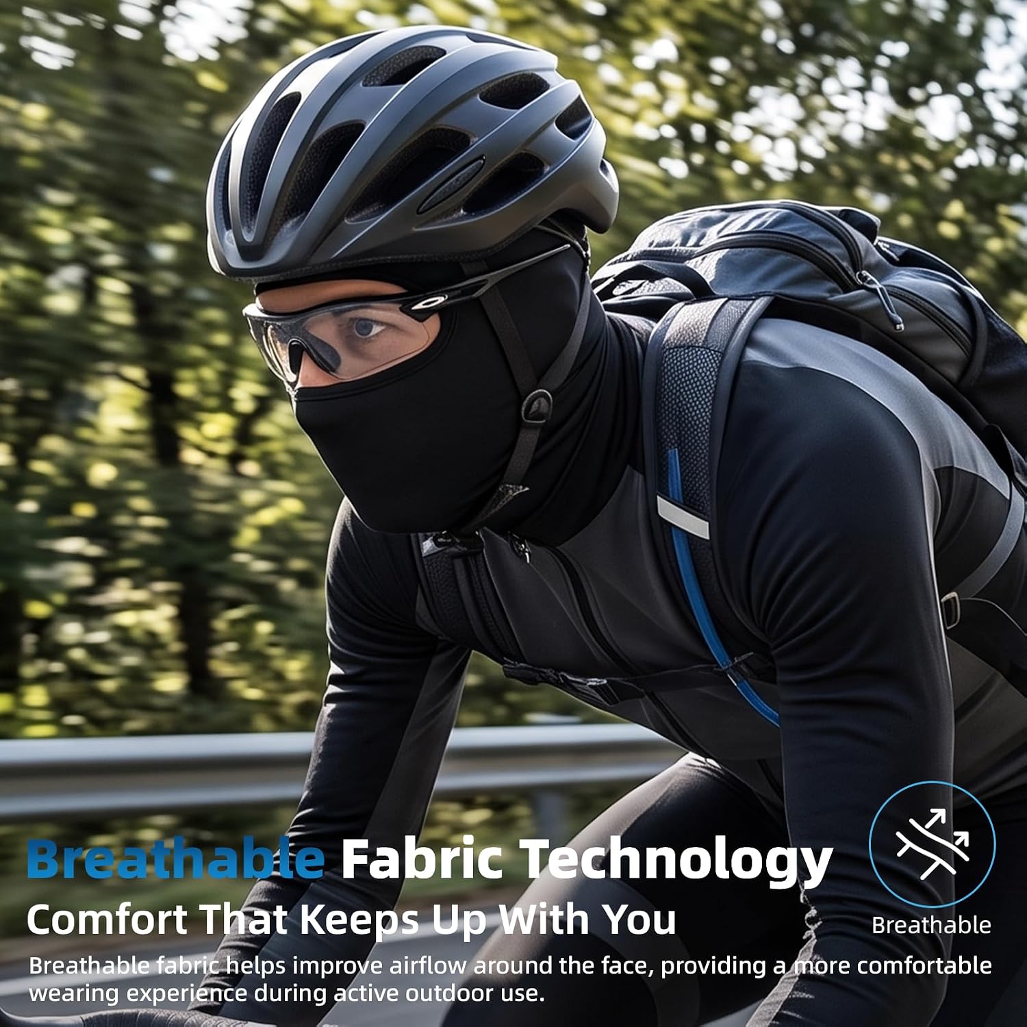 Thumbnail 3 de YESLIFE Balaclava Ski Mask winter face mask