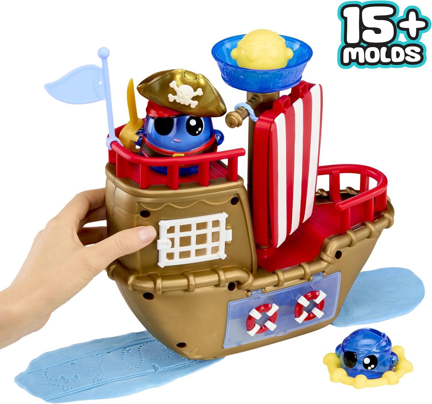Thumbnail 1 de Dohkins Pirate Ship Playset von MGA Entertainment – Knet-Set ohne Gluten, ab 3 Jahren