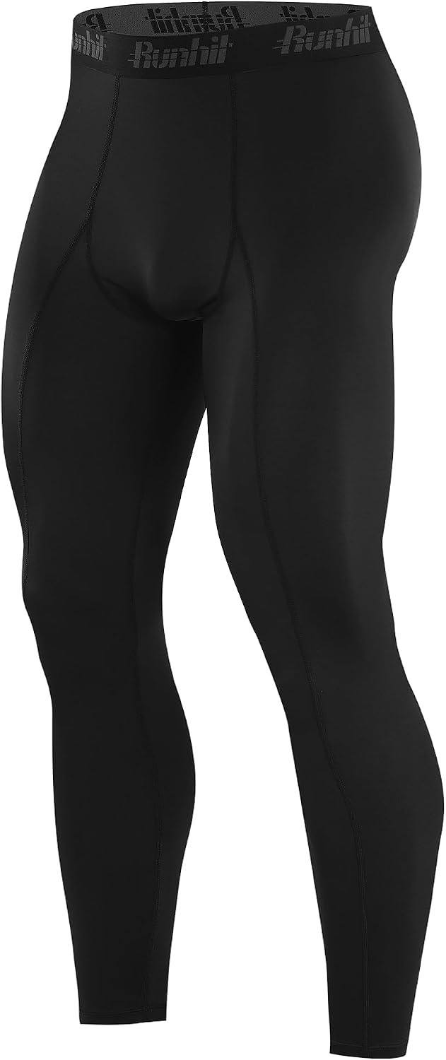 Detalle de Runhit Men’s Compression Pants 1 Pair