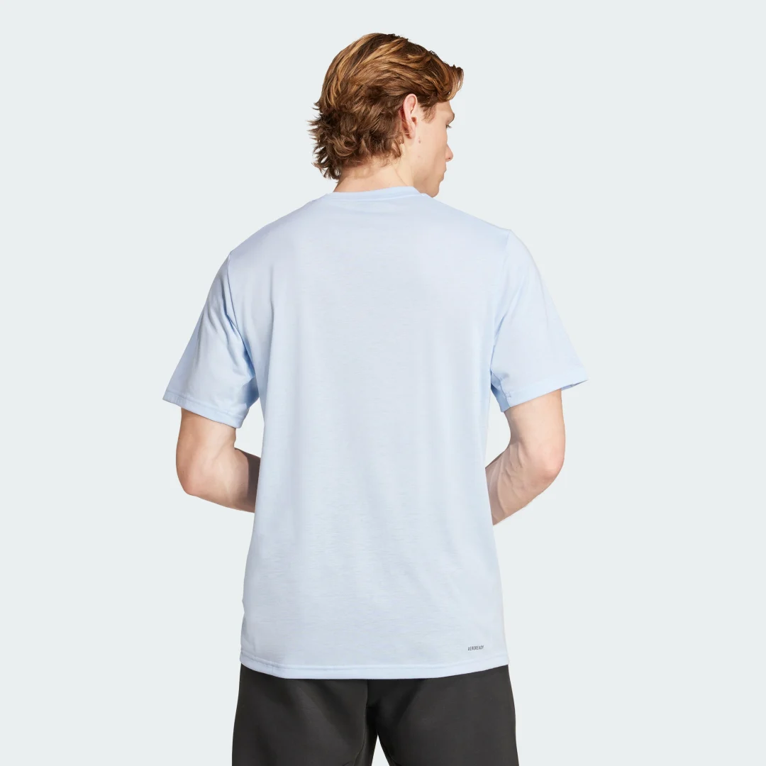 Detalle 2 de Camiseta Adidas Train Essentials Feelready Training – azul