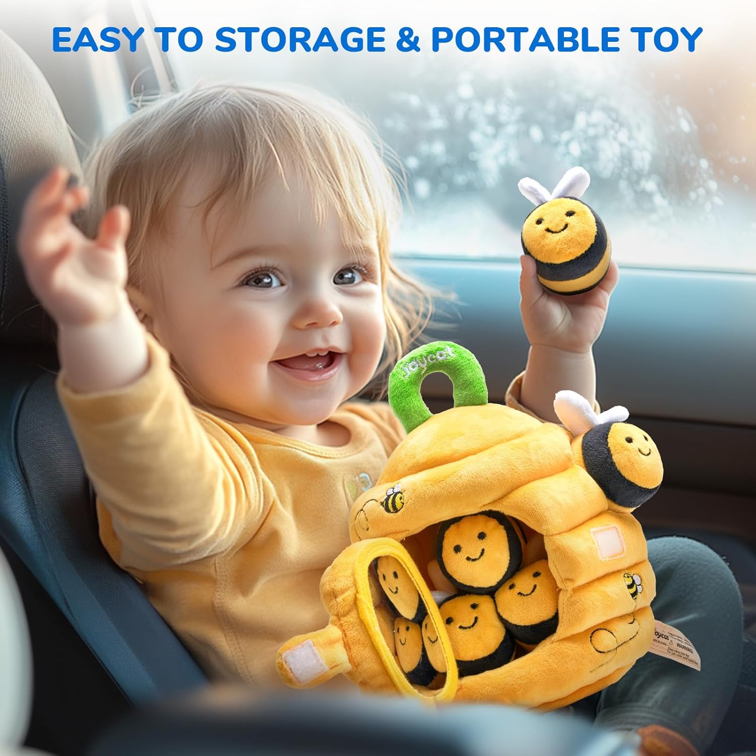 Thumbnail 5 de JoyCat Baby Toys Beehive Rattle for 6-12 Months