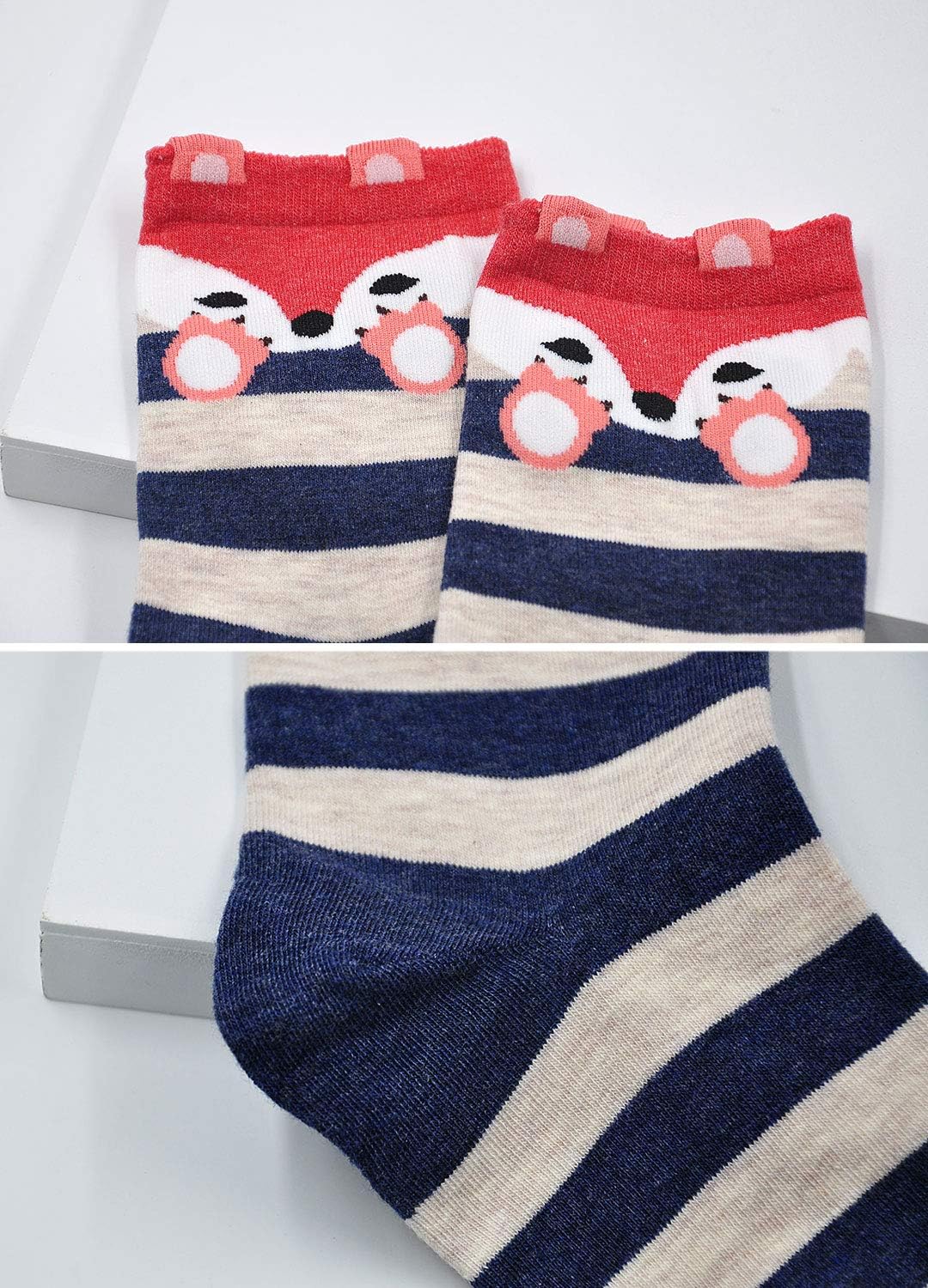Thumbnail 6 de LOFIR Chaussettes fantaisie animaux 5 paires