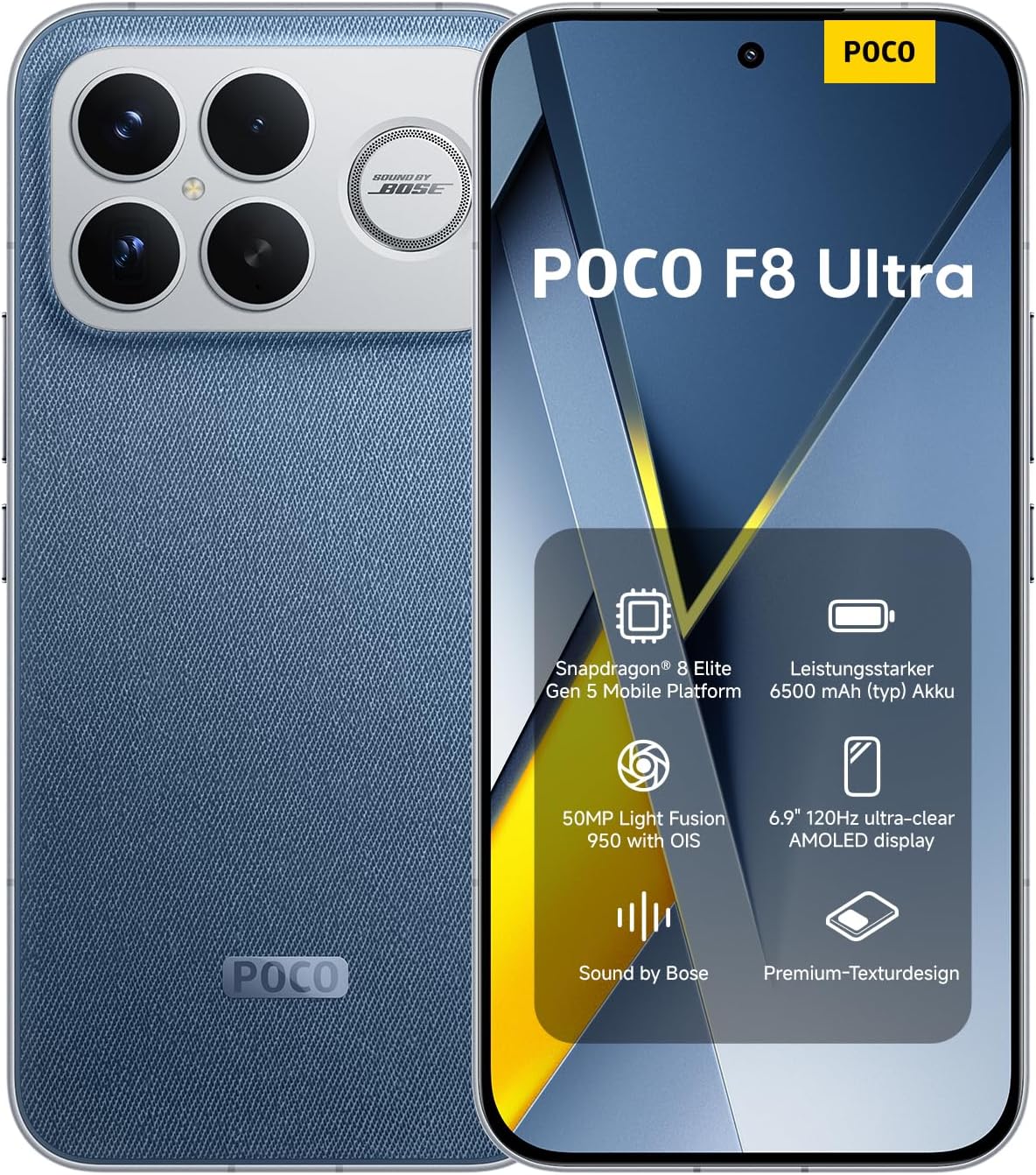 Detalle de XIAOMI Poco F8 Ultra 16+512 GB Smartphone