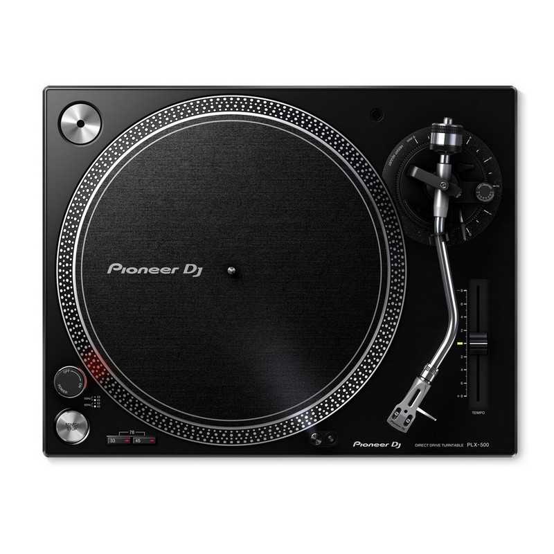 Detalle 2 de Pioneer DJ PLX-500: Plato DJ de tracción directa en negro para scratching y audición de vinilos