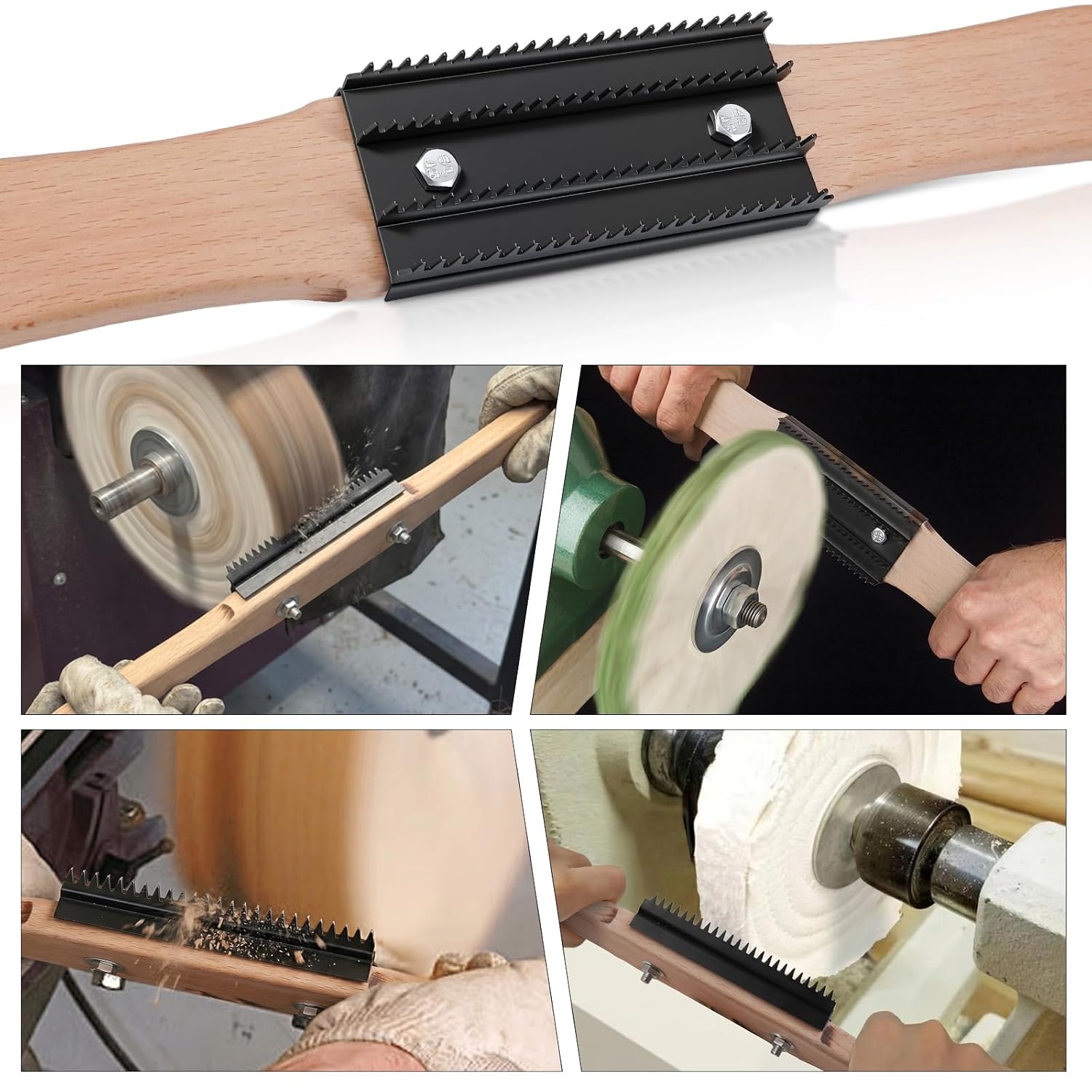 Thumbnail 5 de Konvixon Buffing Wheel Rake, 15-inch