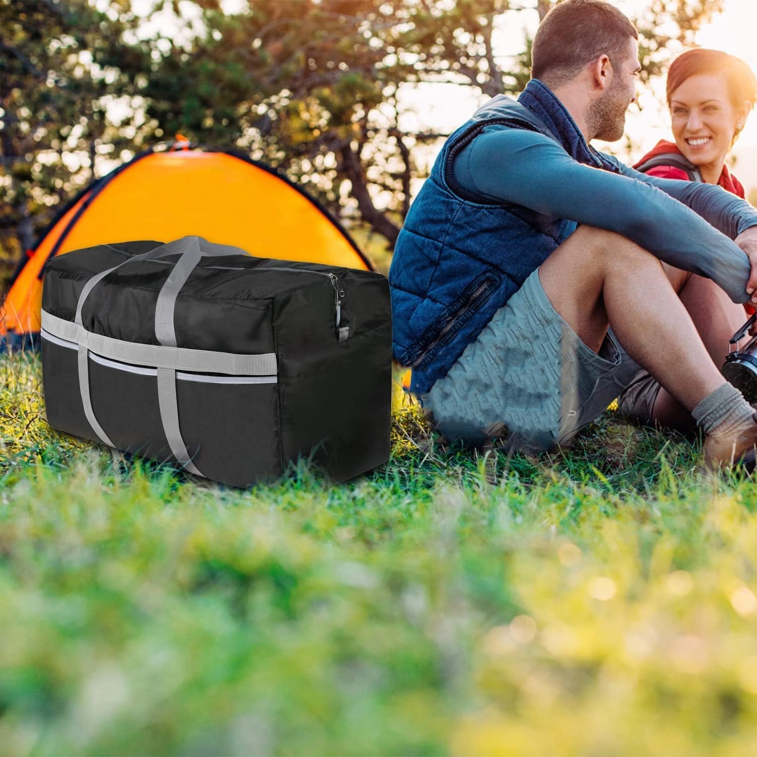 Thumbnail 5 de Foldable Travel Bag 96L by RedSeasons: Extra Large, Lightweight and Waterproof