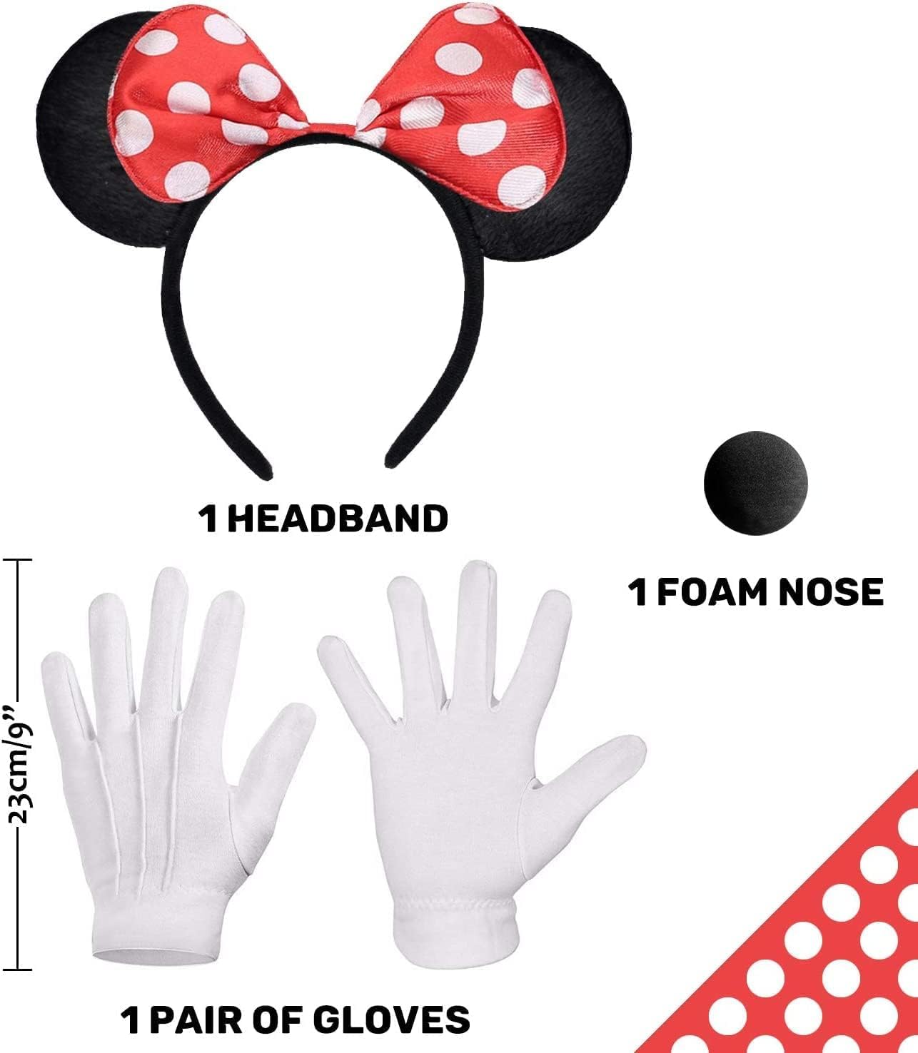 Detalle 2 de iZoeL Minnie Mouse World Book Day Costume