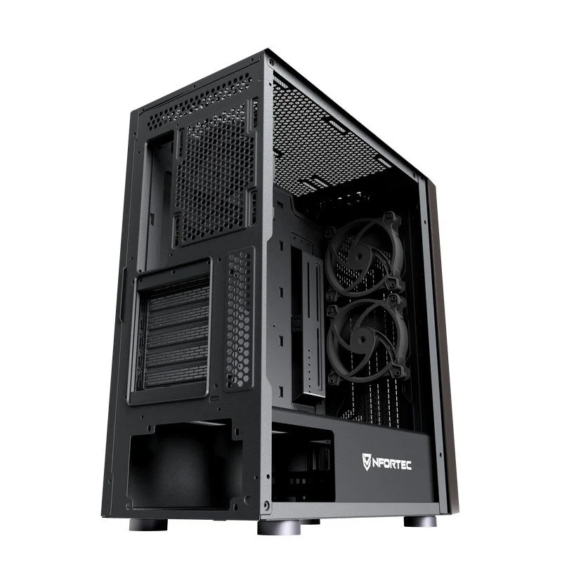 Thumbnail 1 de Nfortec Nervia ARGB Torre ATX con 4 ventiladores 🖥