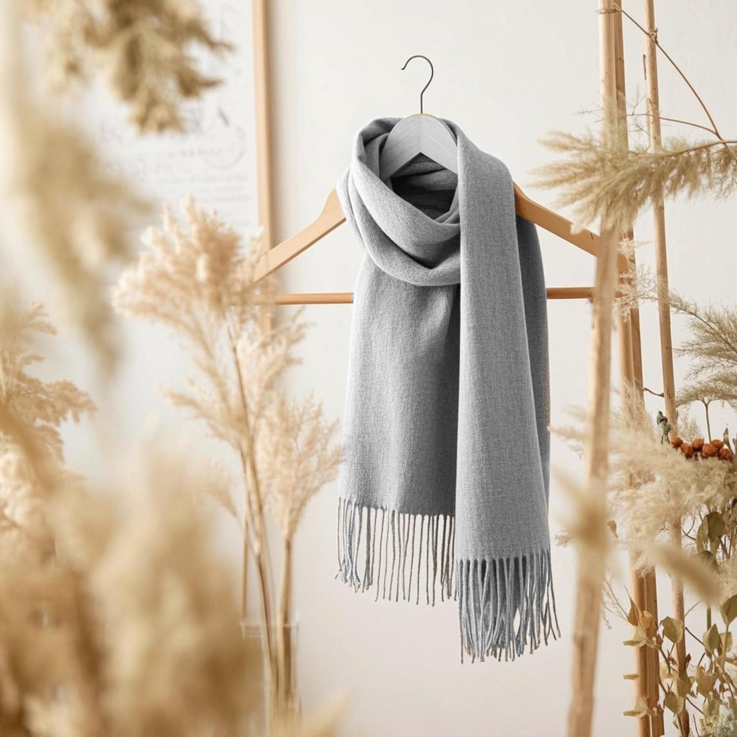 Thumbnail 1 de SoftSixant Cold Weather Wool Scarf 70.8" 🧣